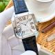 Replica Cartier Santos Automatic Watch White Dial Brown Leather Strap Rose Gold Bezel (8)_th.jpg